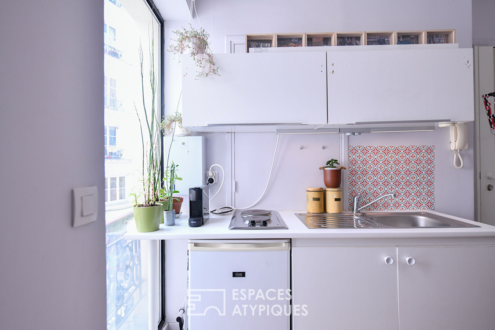 Contemporary apartment at Carreau du Temple