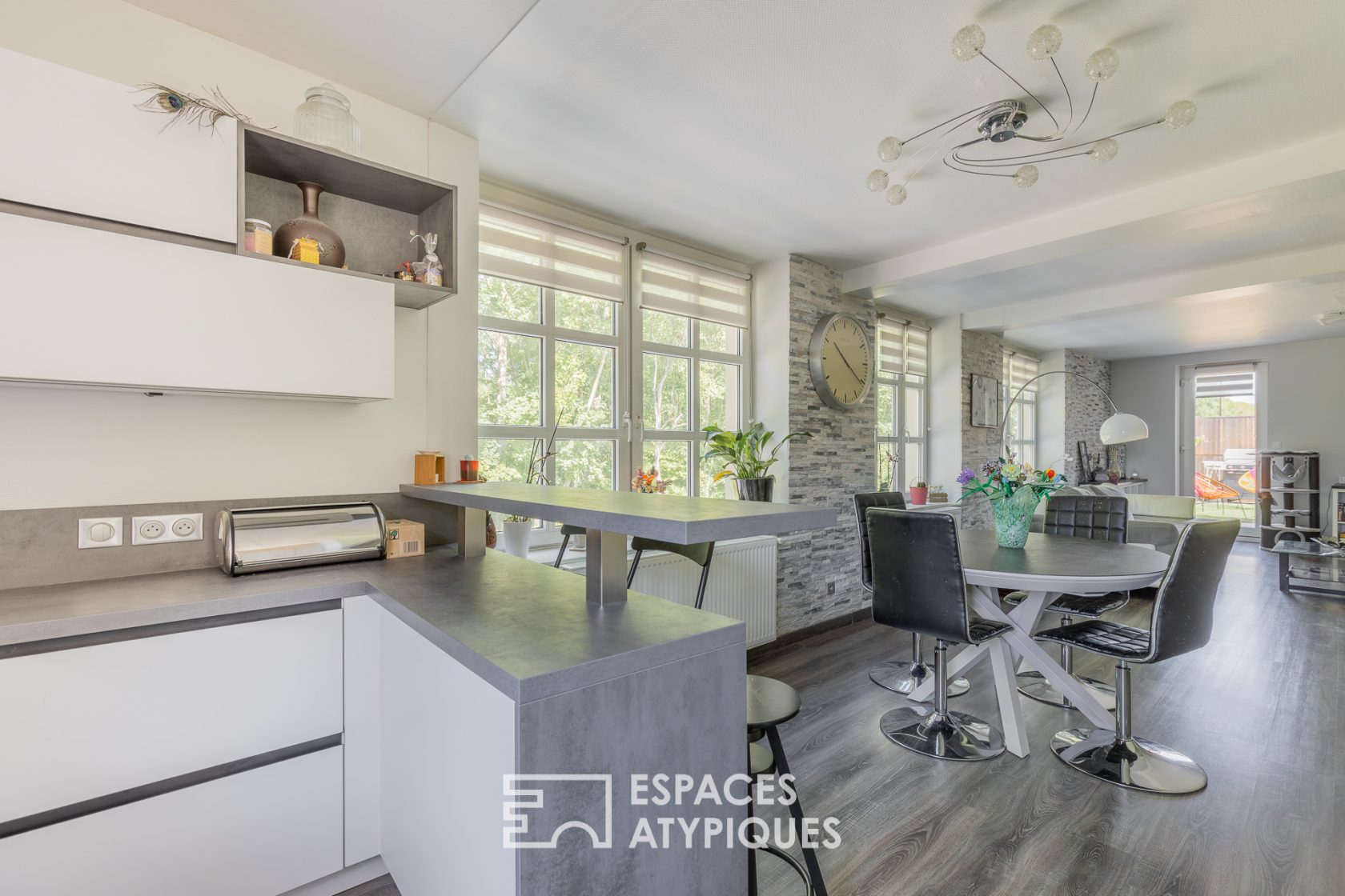 Duplex contemporain
