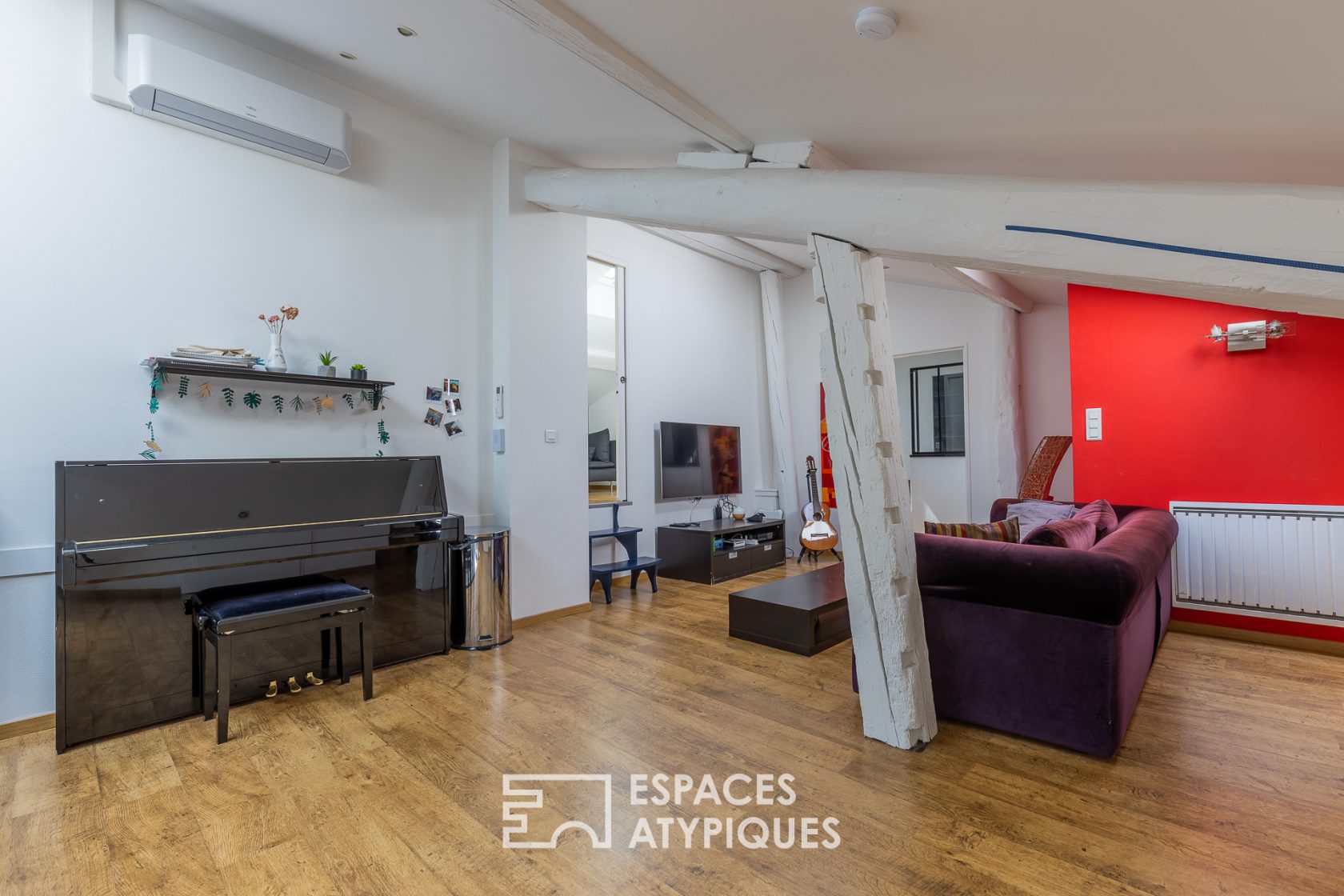Luxury duplex apartment in the heart of the city