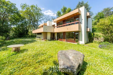 La maison d’architecte et sa vue imprenable