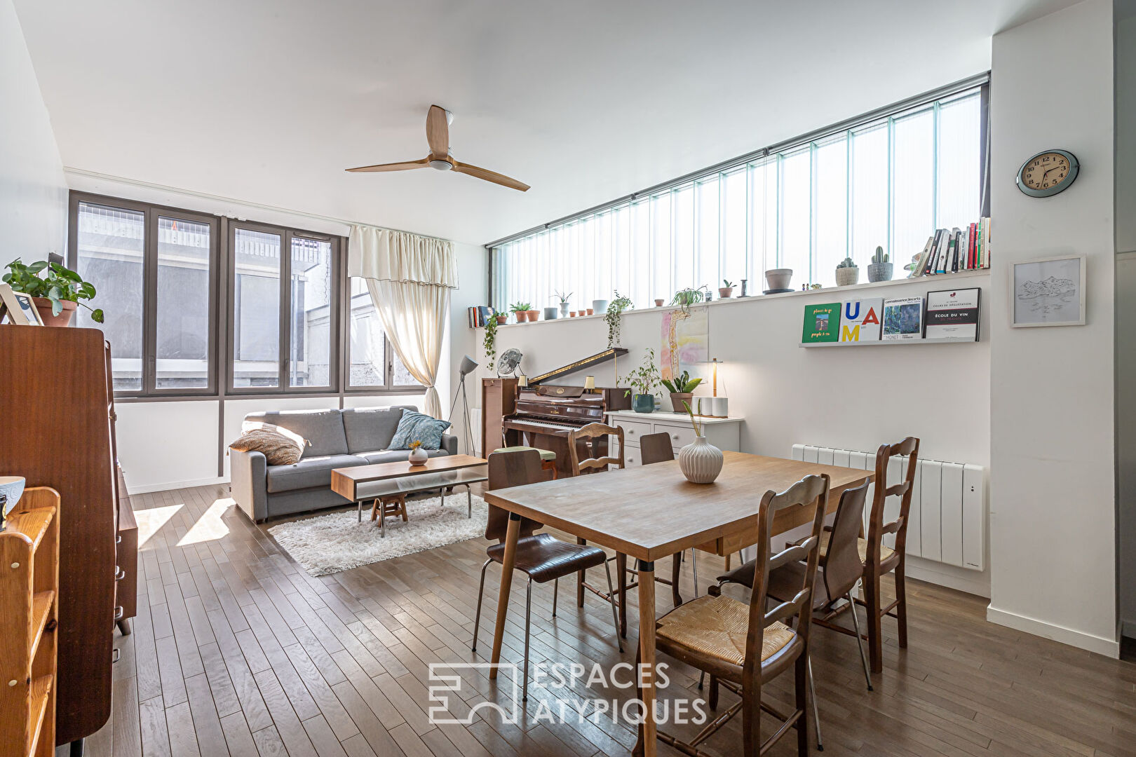 loft in a former factory