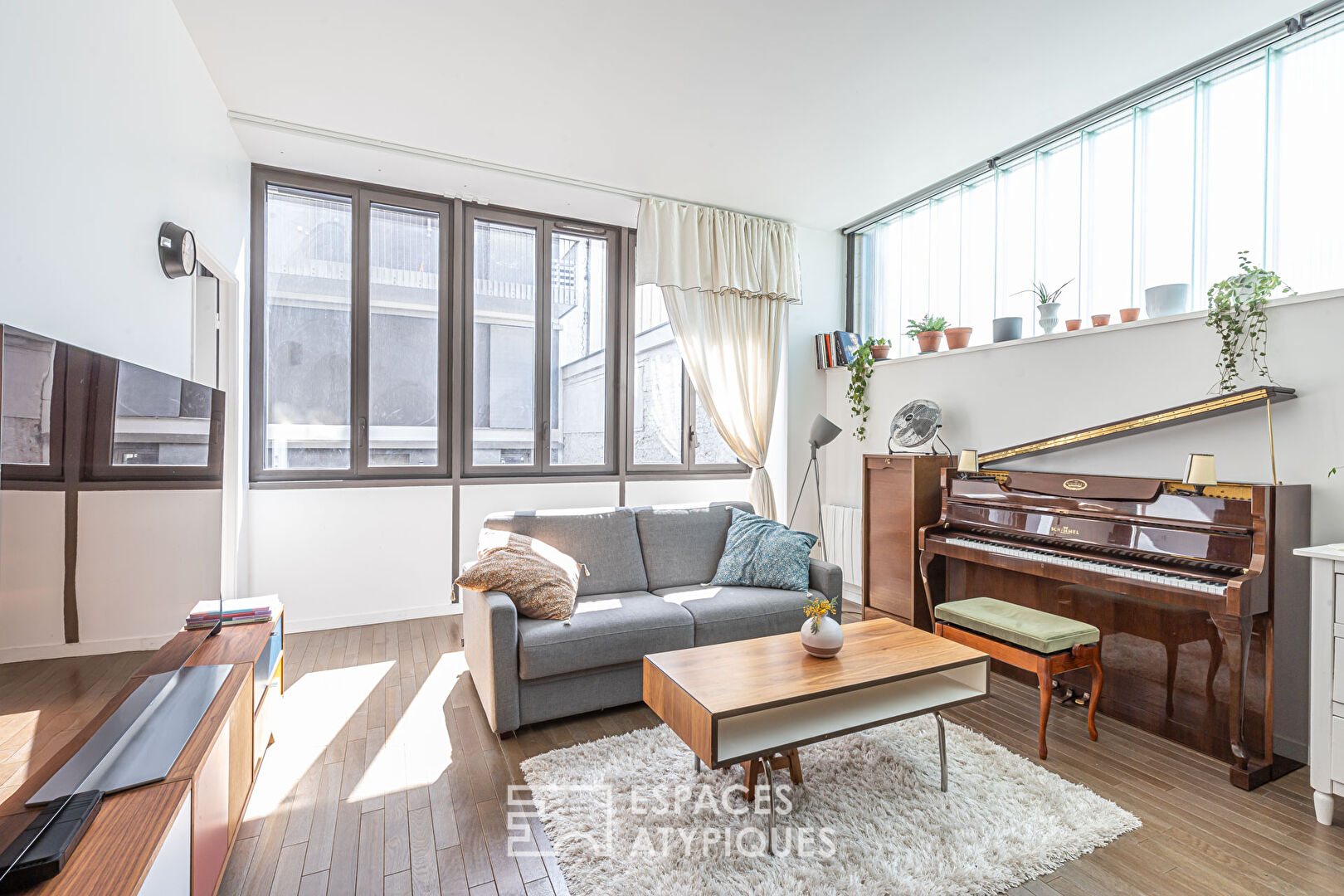 loft in a former factory
