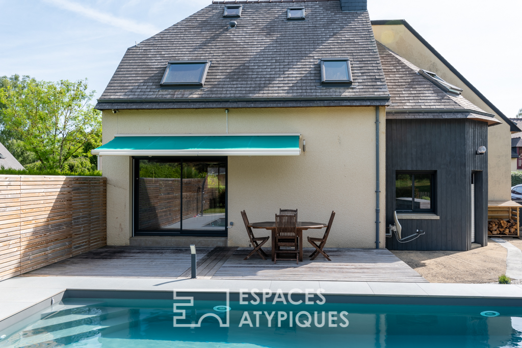 Contemporaine avec vue sur le Golf