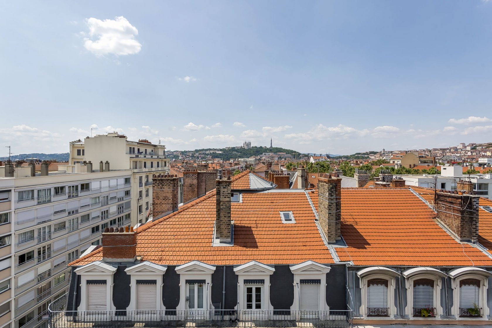 Toit terrasse avec vue d’exception au coeur de Lyon 6