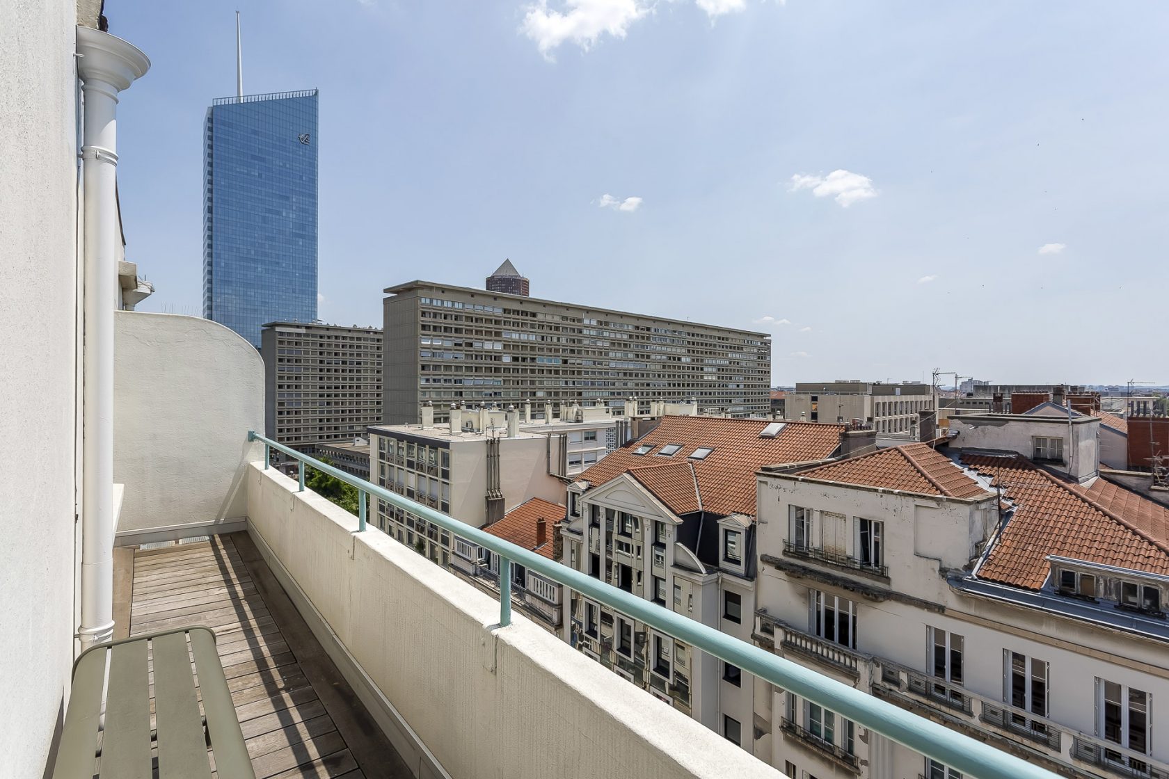 Toit terrasse avec vue d’exception au coeur de Lyon 6