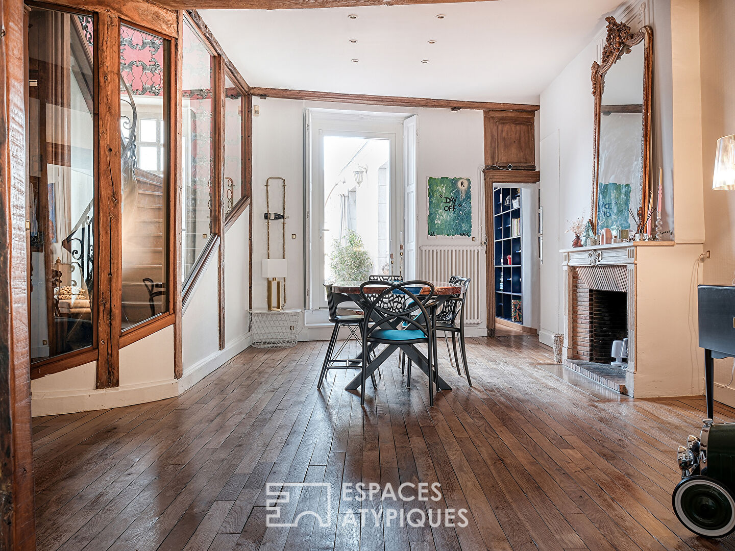 Triplex with a townhouse feel