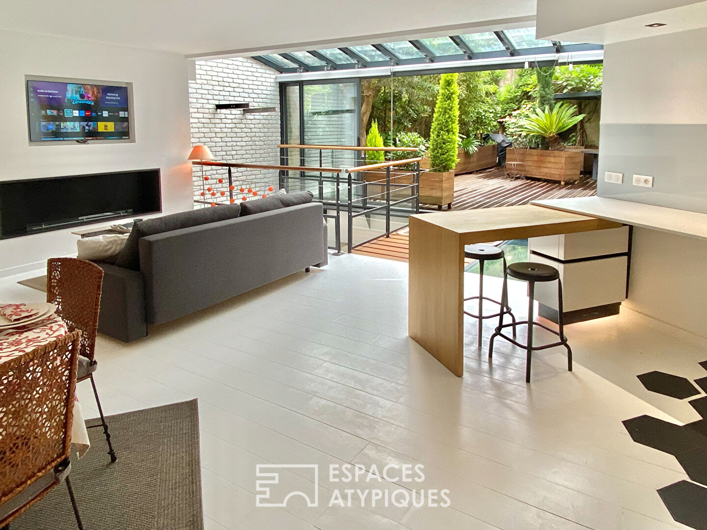 Nantes Triangle d’Or, magnifique loft de 153 m² avec terrasse