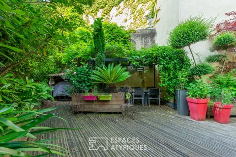 Nantes Triangle d’Or, magnifique loft de 153 m² avec terrasse