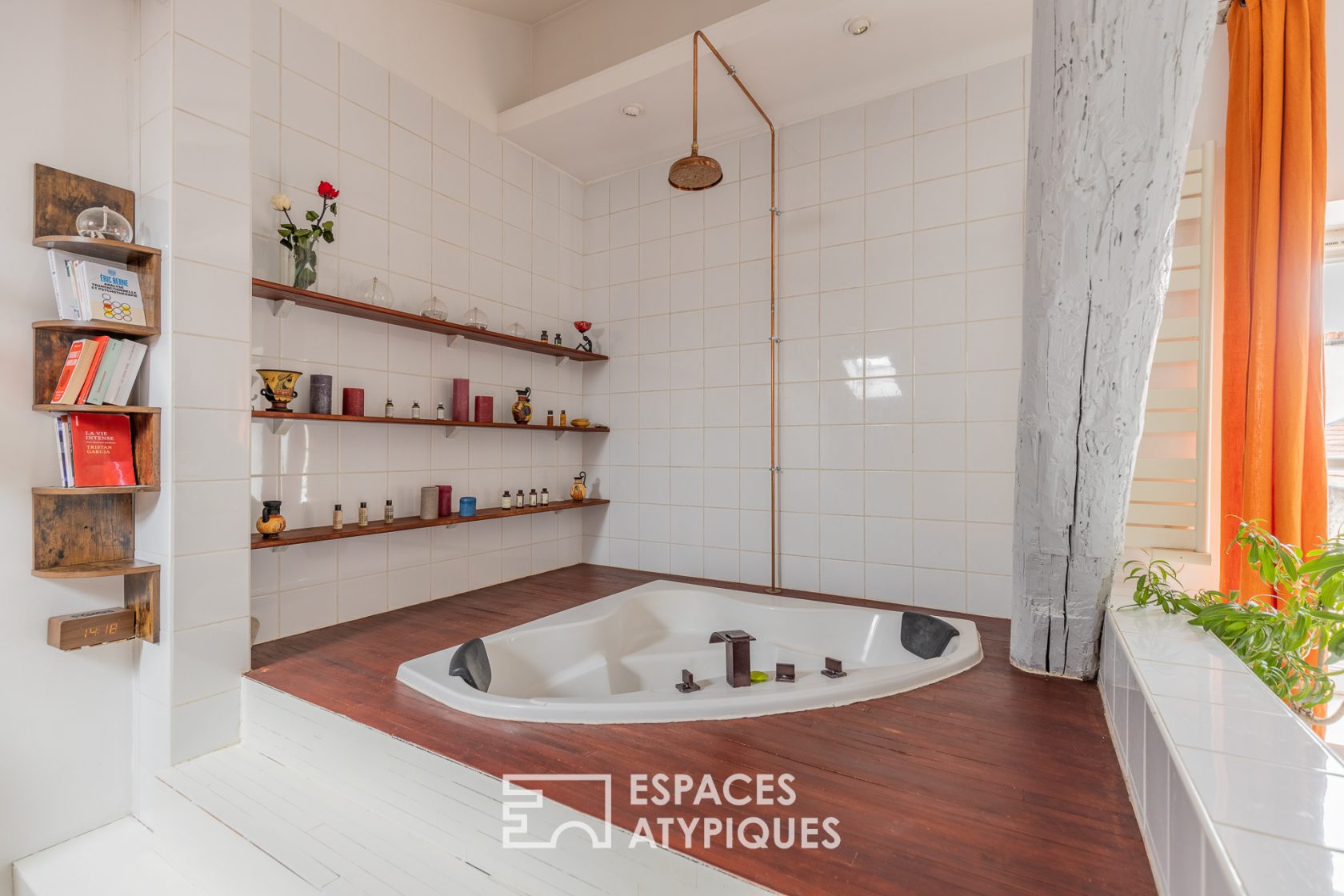 Appartement de caractère lové sous les toits