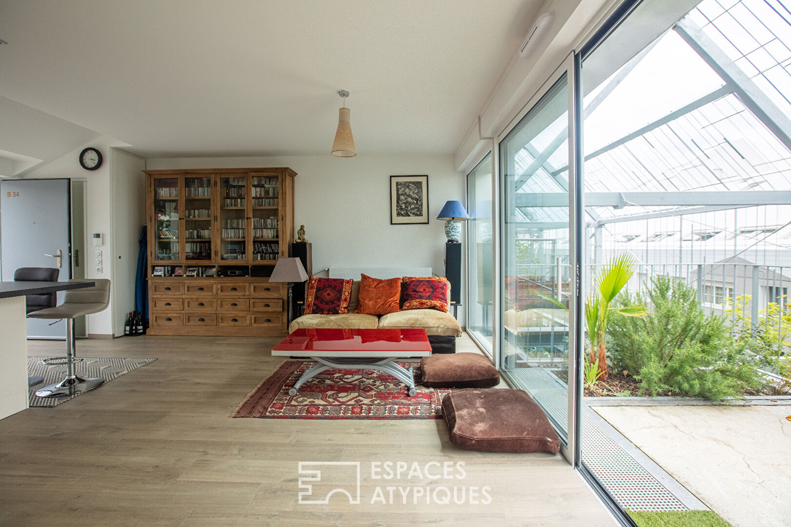 Appartement au dernier étage avec terrasses et vues dégagées