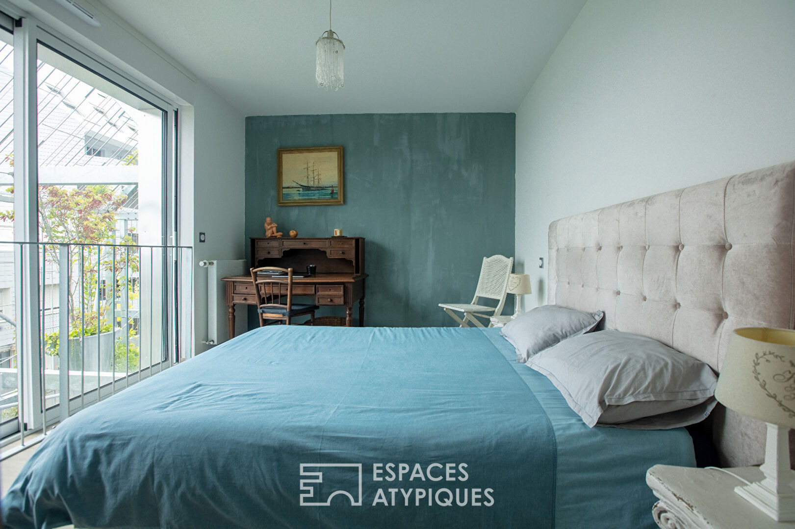 Appartement au dernier étage avec terrasses et vues dégagées