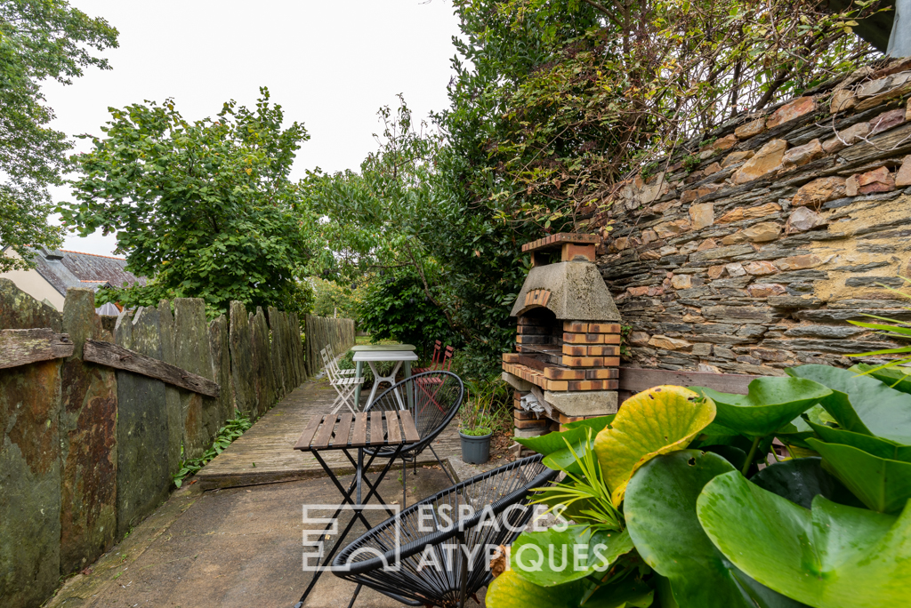 Charmante maison de ville avec jardin