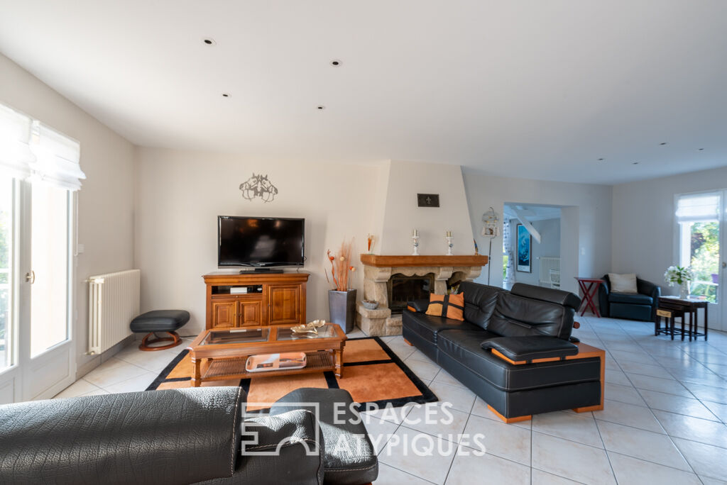 Charming family home in Saint-Lunaire – Town center