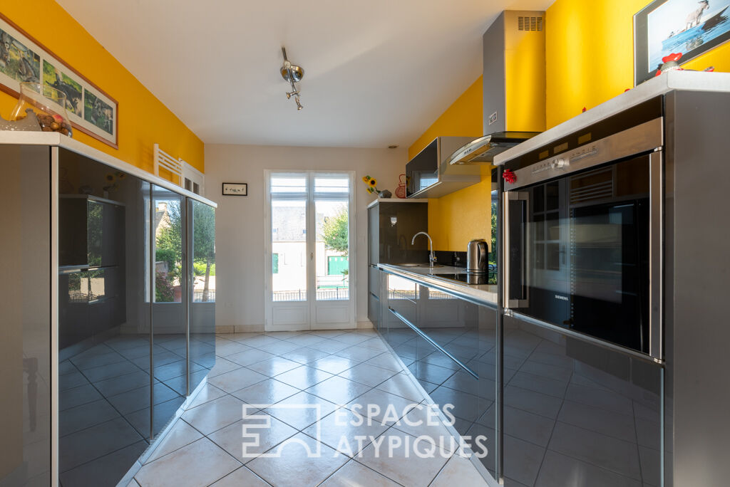 Charming family home in Saint-Lunaire – Town center