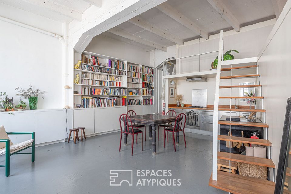 Loft dans un immeuble industriel