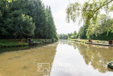 Ancien moulin les pieds dans l’eau