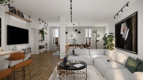 Duplex contemporain rénové à Nice