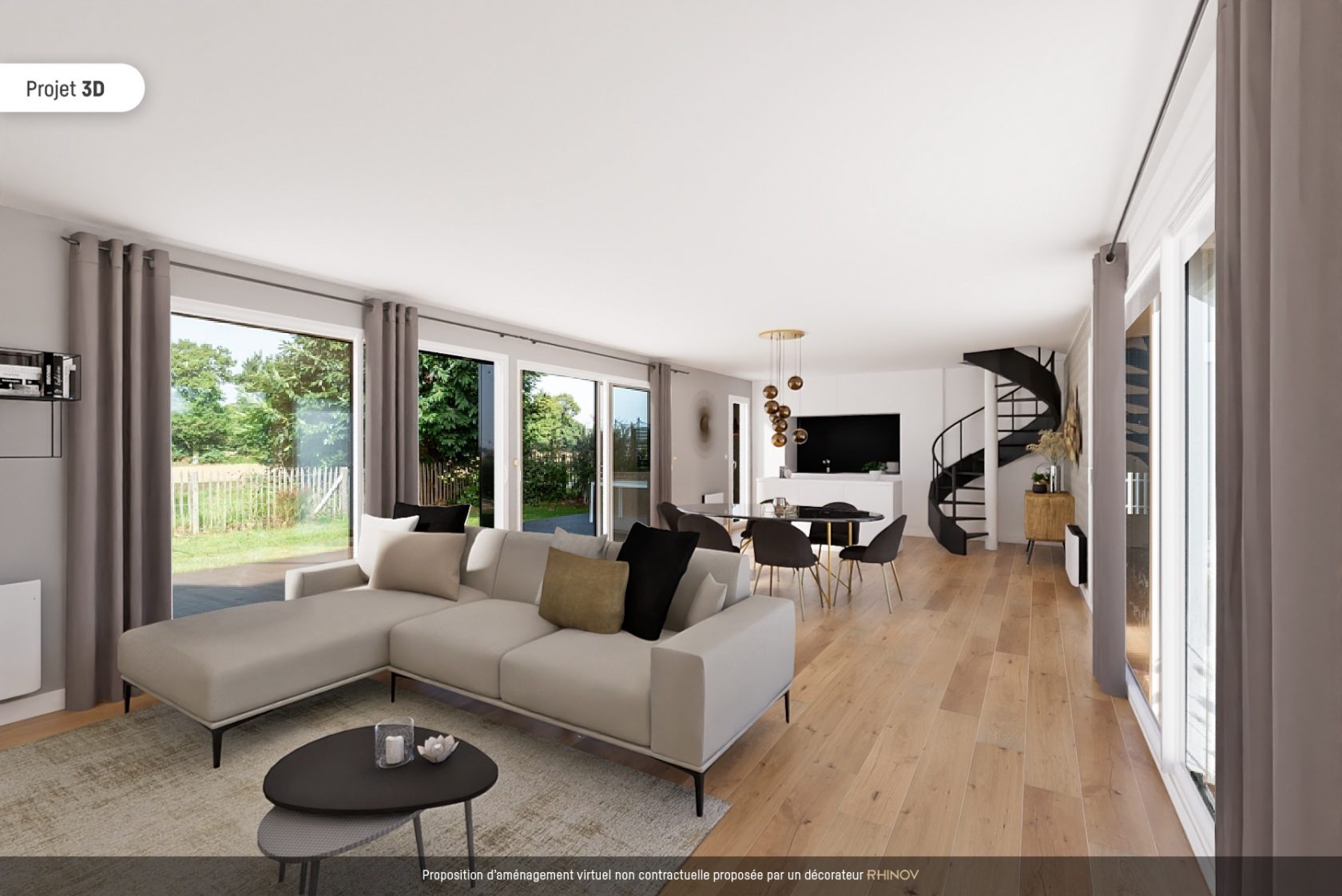 Architect designed villa