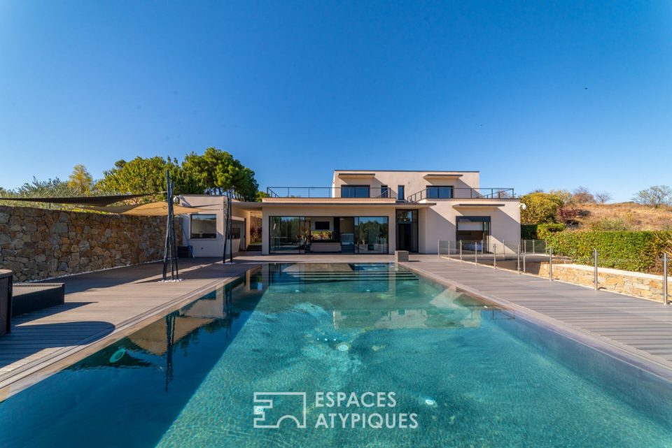 Sublime villa d’architecte contemporaine à Pézenas