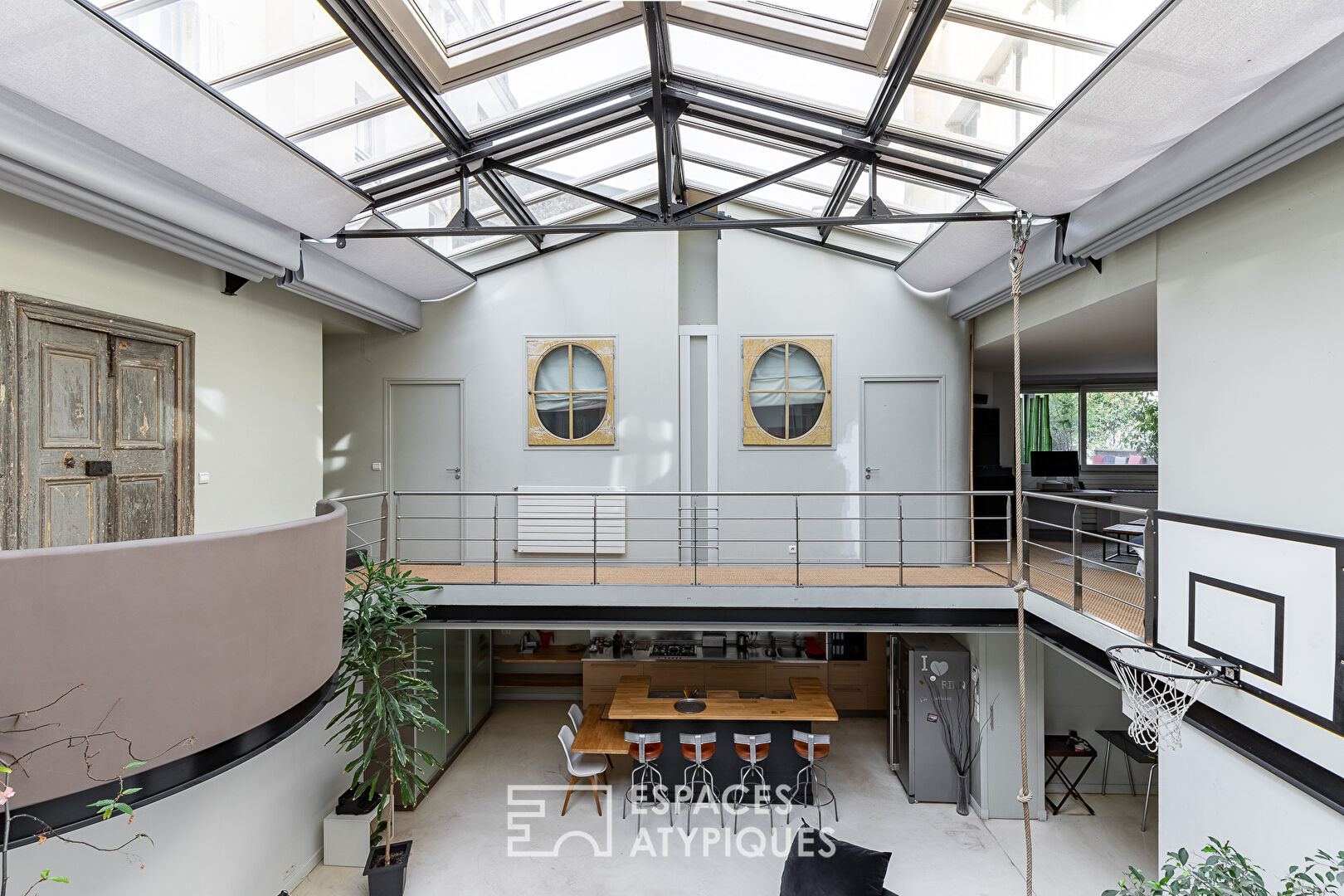 Loft d’exception dans une ancienne ferronnerie