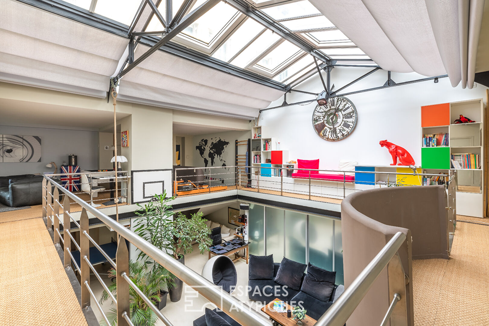 Loft d’exception dans une ancienne ferronnerie