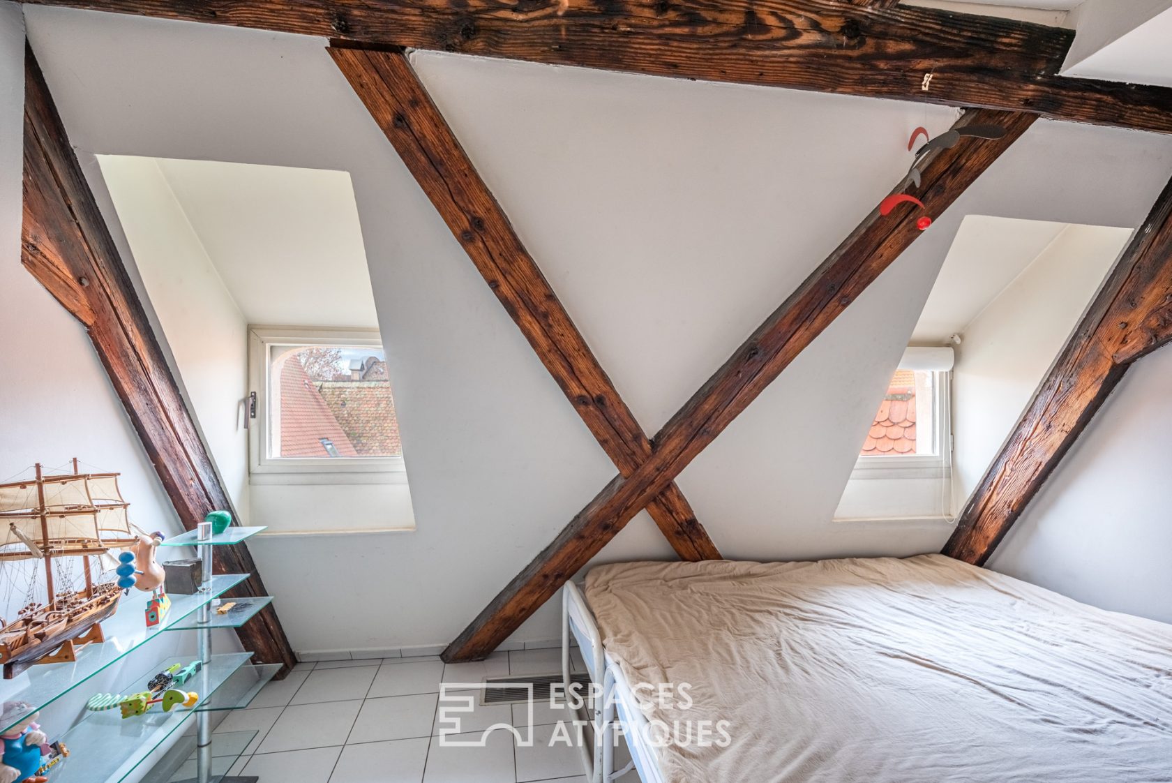 Appartement de caractère sous les toits de la Petite France