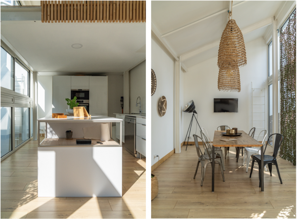 Cuisine et salle à manger, entièrement refait par architecte