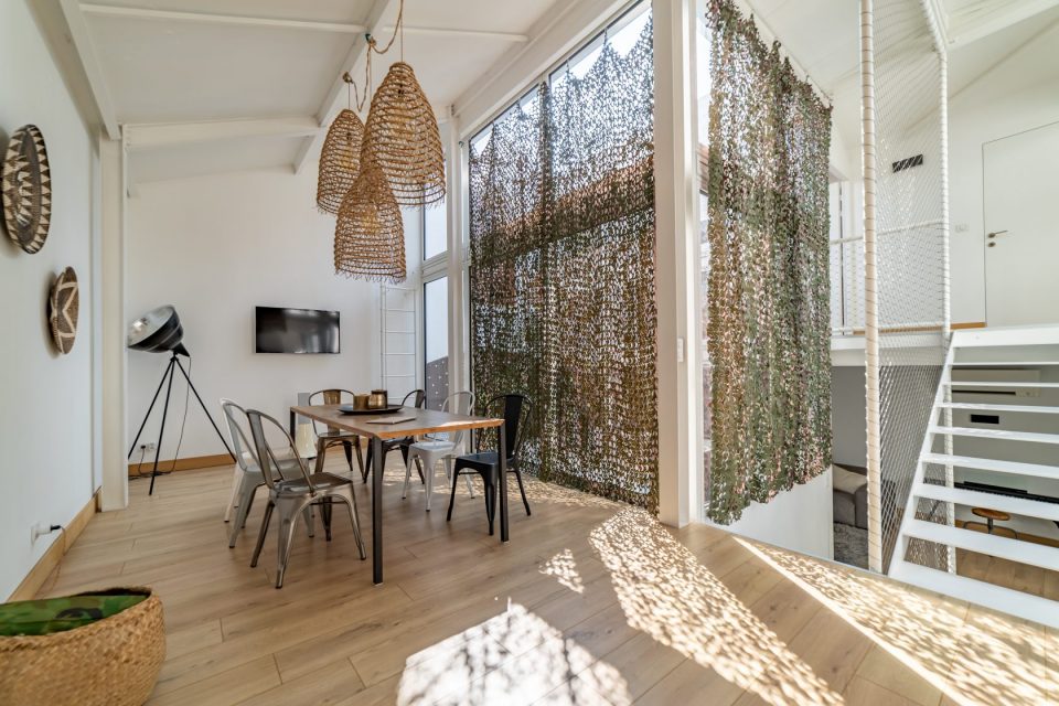 Sublime loft épuré autour de ses patios à Montpellier