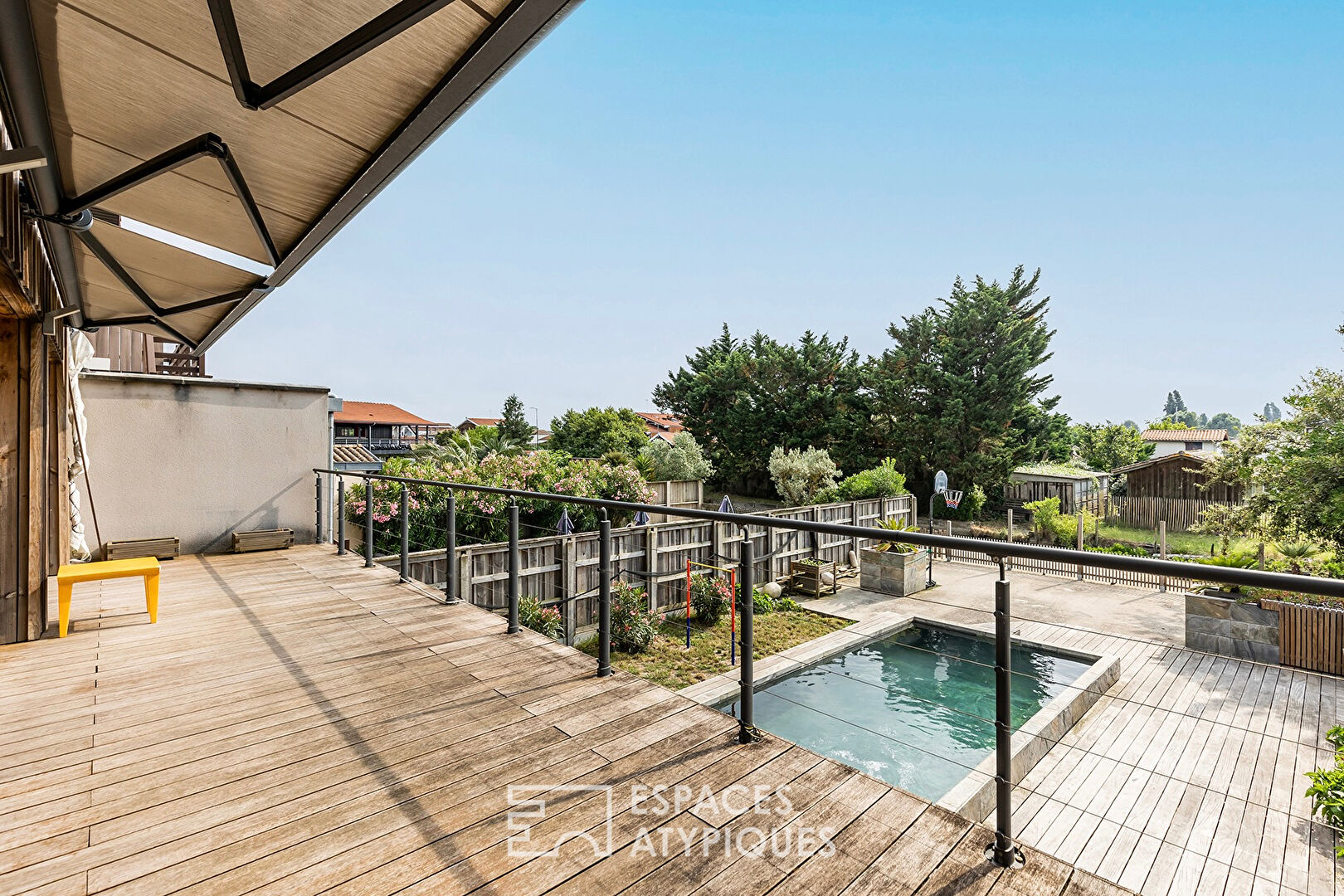 Maison en triplex avec piscine sur le Port de La Teste