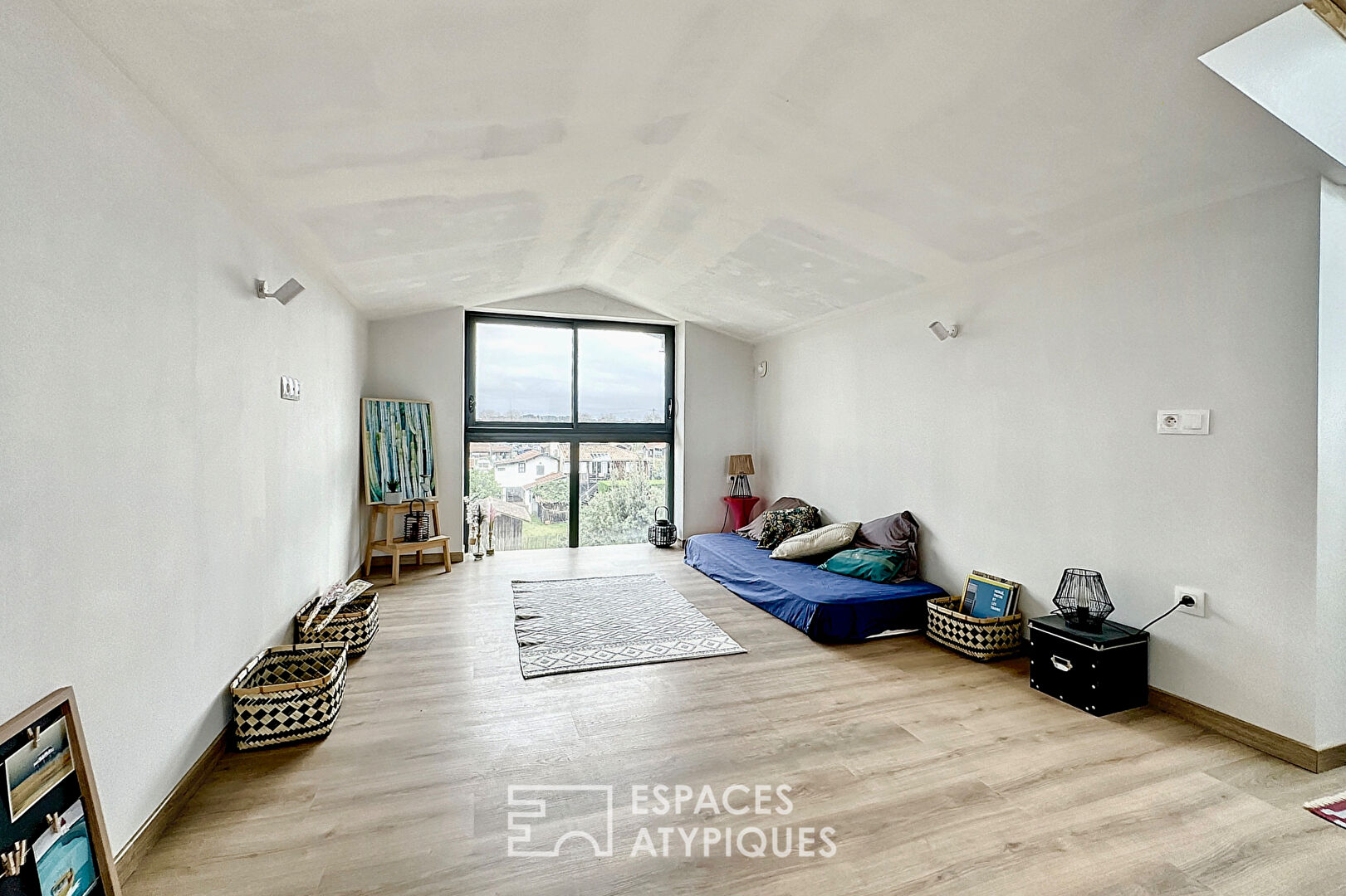 Maison en triplex avec piscine sur le Port de La Teste