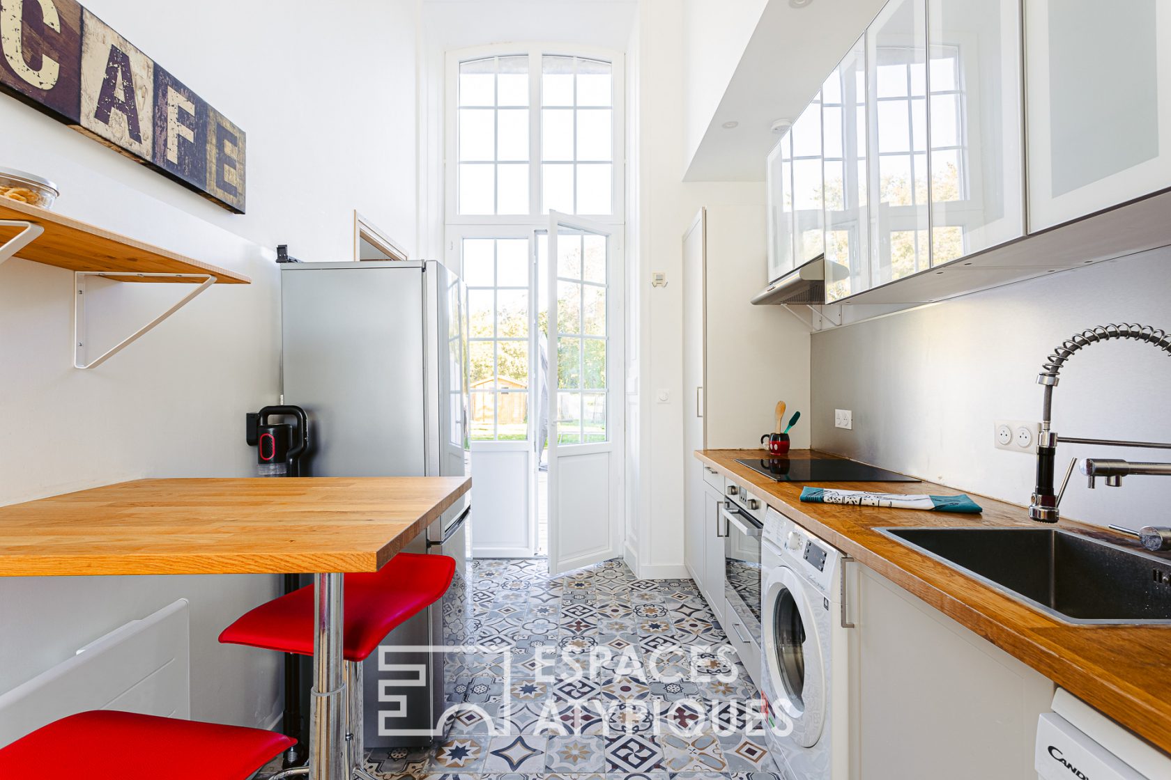 Appartement avec jardin dans un château