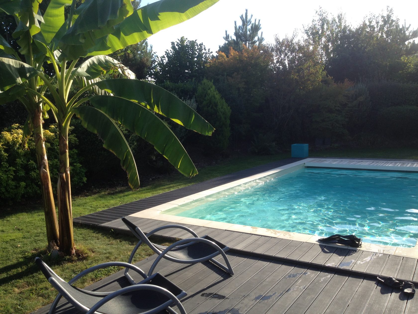 Maison d’architecte contemporaine arty avec jardin et piscine