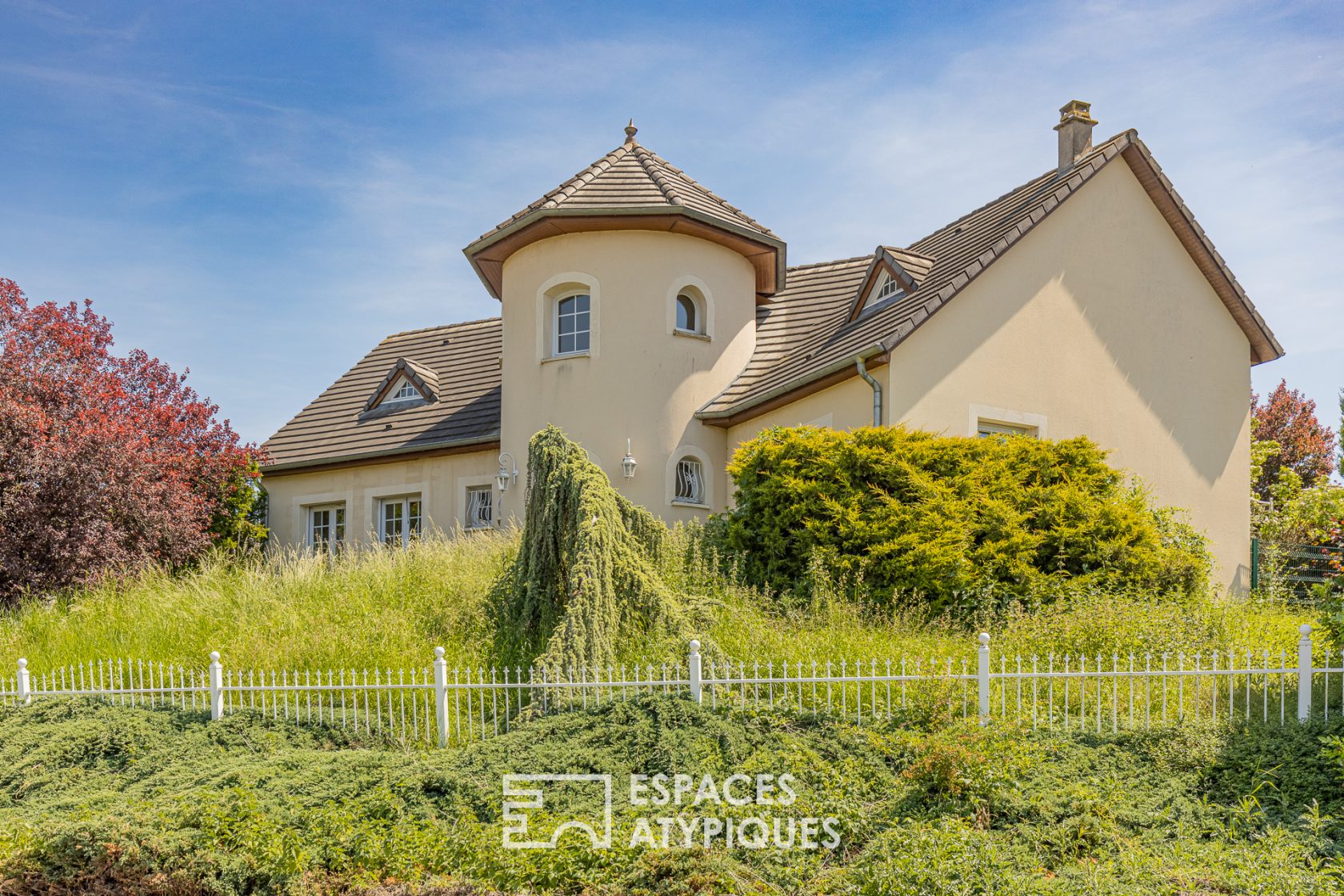 Family home with garden