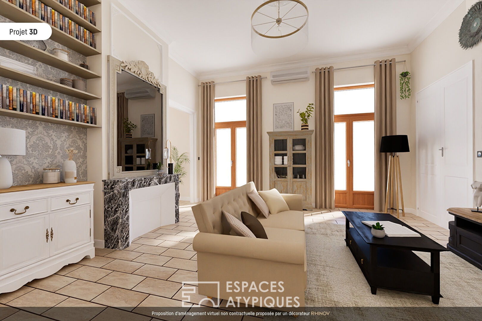 Bright and charming apartment in Montpellier