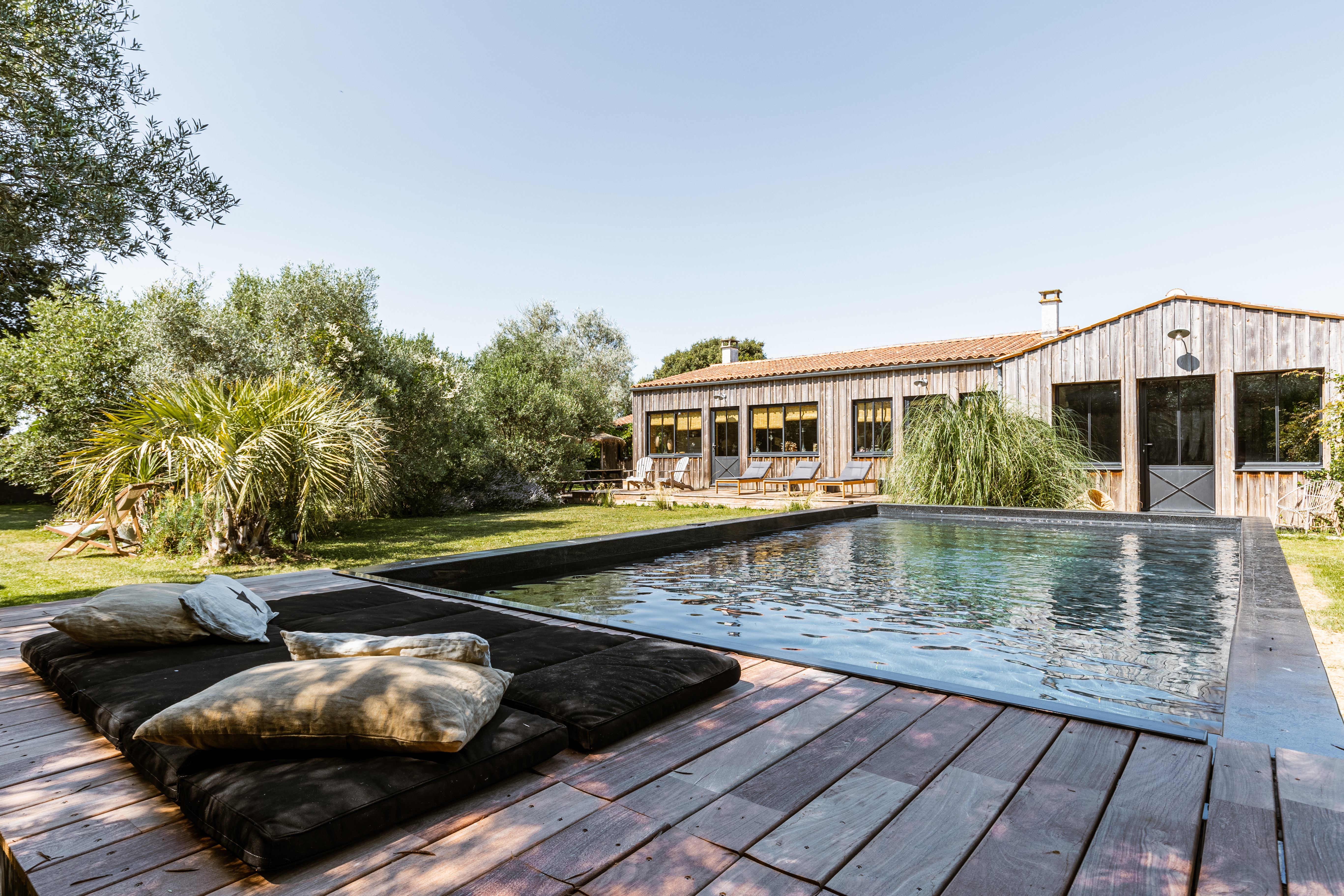 villa esprit cabane proche plage location de vacancaces ile d oleron