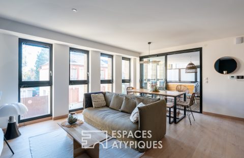 Beautiful recent apartment in a dynamic neighborhood!