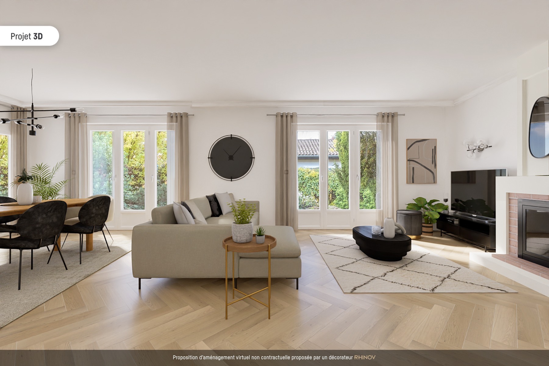 House with garden and large basement
