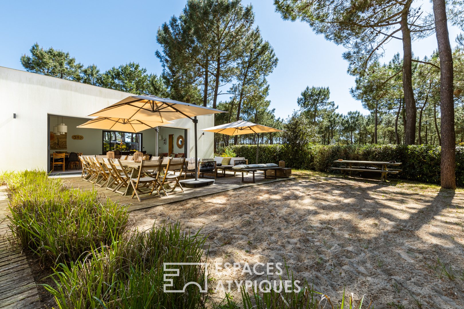 Villa d’architecte avec vue sur le Golf