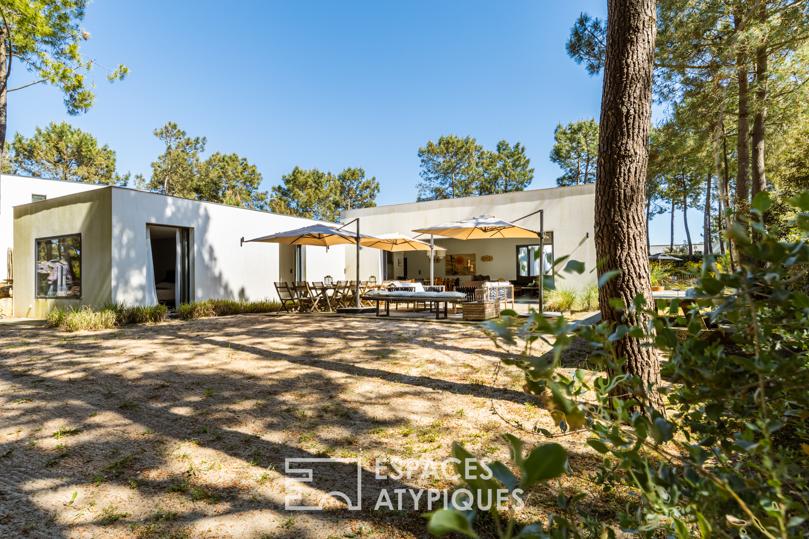 Villa d’architecte avec vue sur le Golf