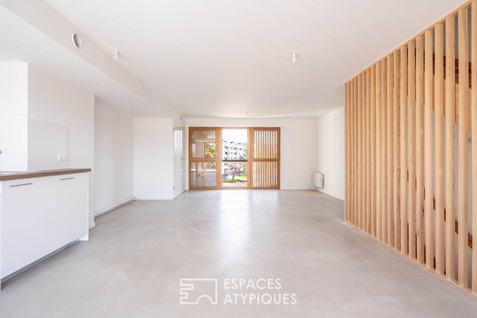 Triplex éco-responsable en dernier étage avec deux terrasses