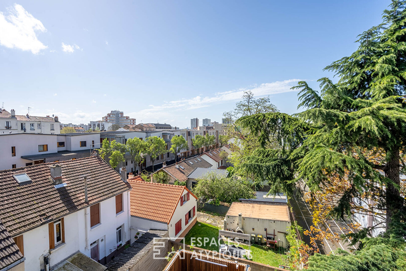 Triplex éco-responsable en dernier étage avec deux terrasses