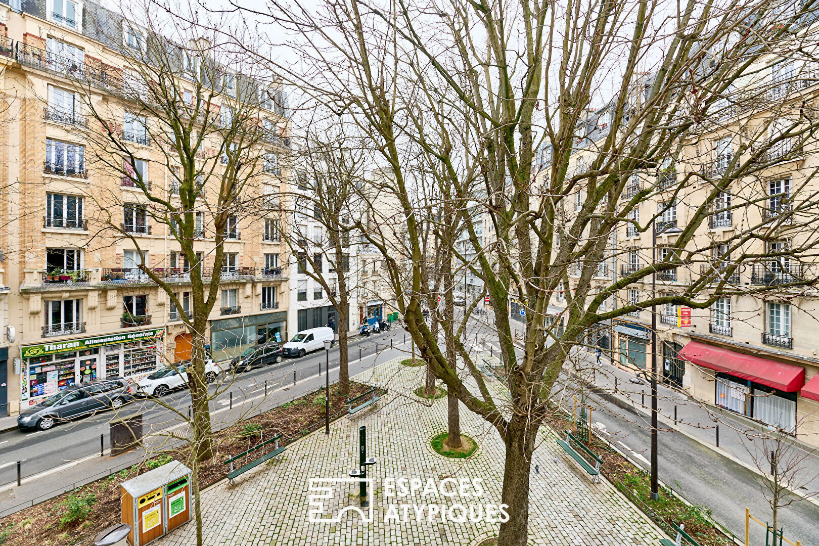 Appartement vintage avec vue dégagée