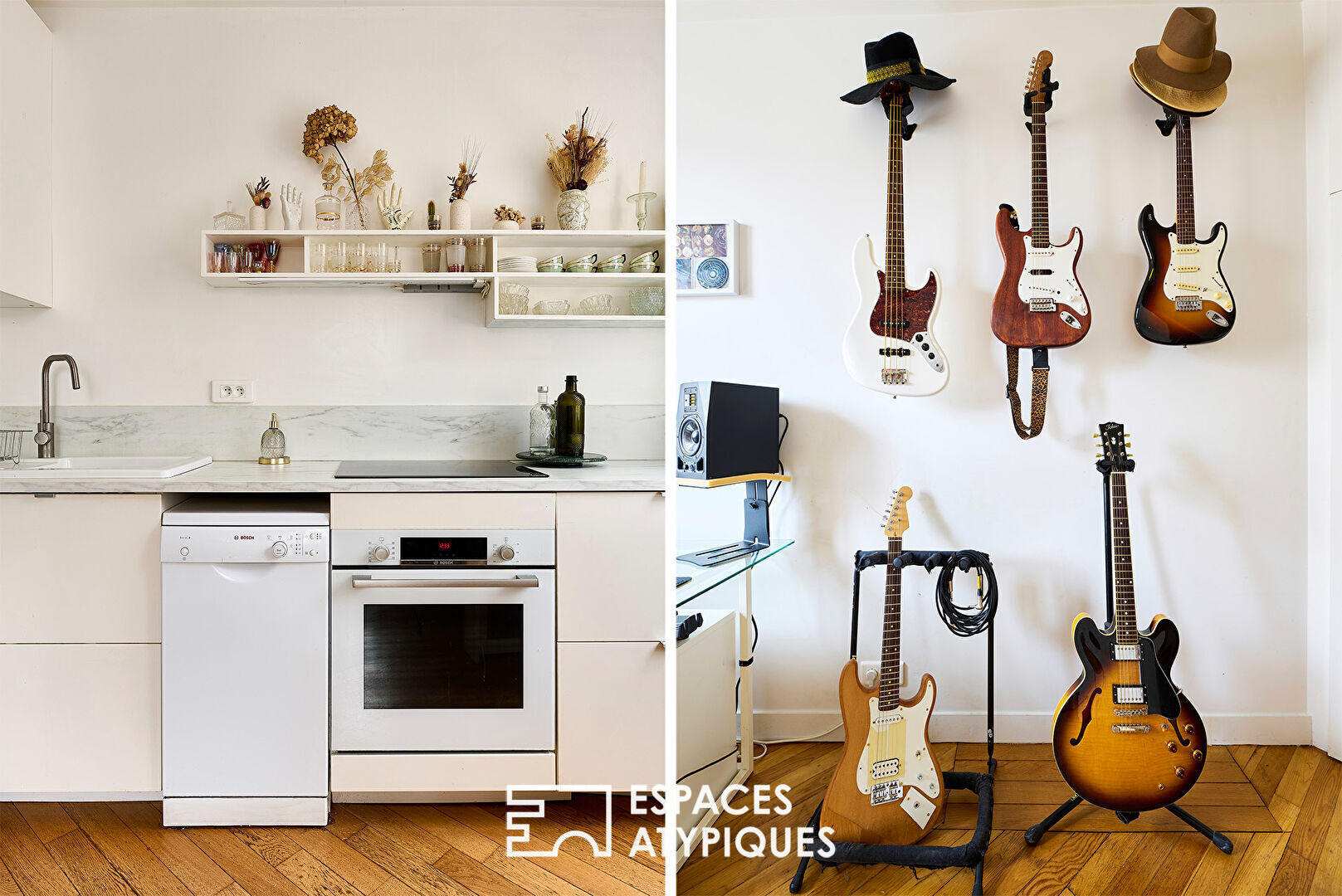 Appartement vintage avec vue dégagée