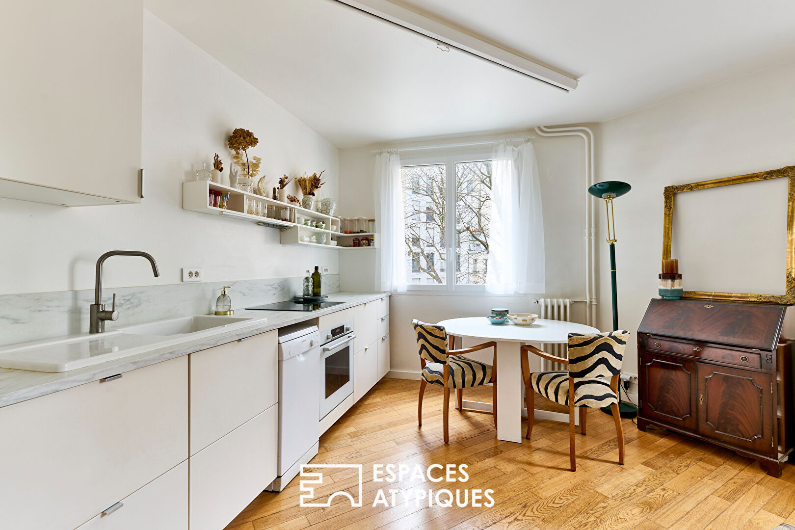 Appartement vintage avec vue dégagée