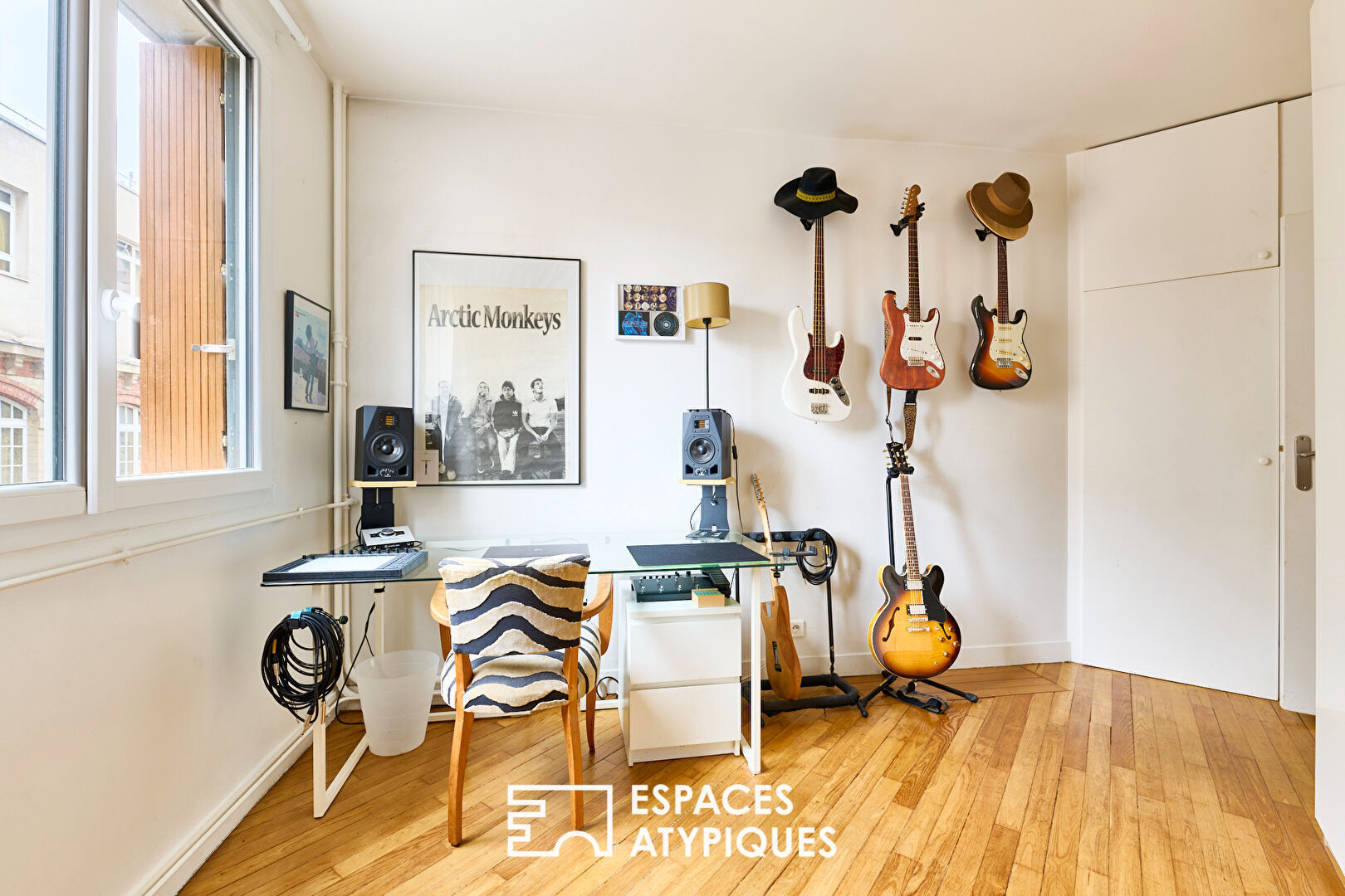 Appartement vintage avec vue dégagée