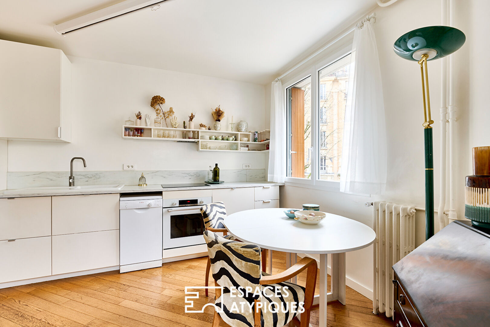 Appartement vintage avec vue dégagée