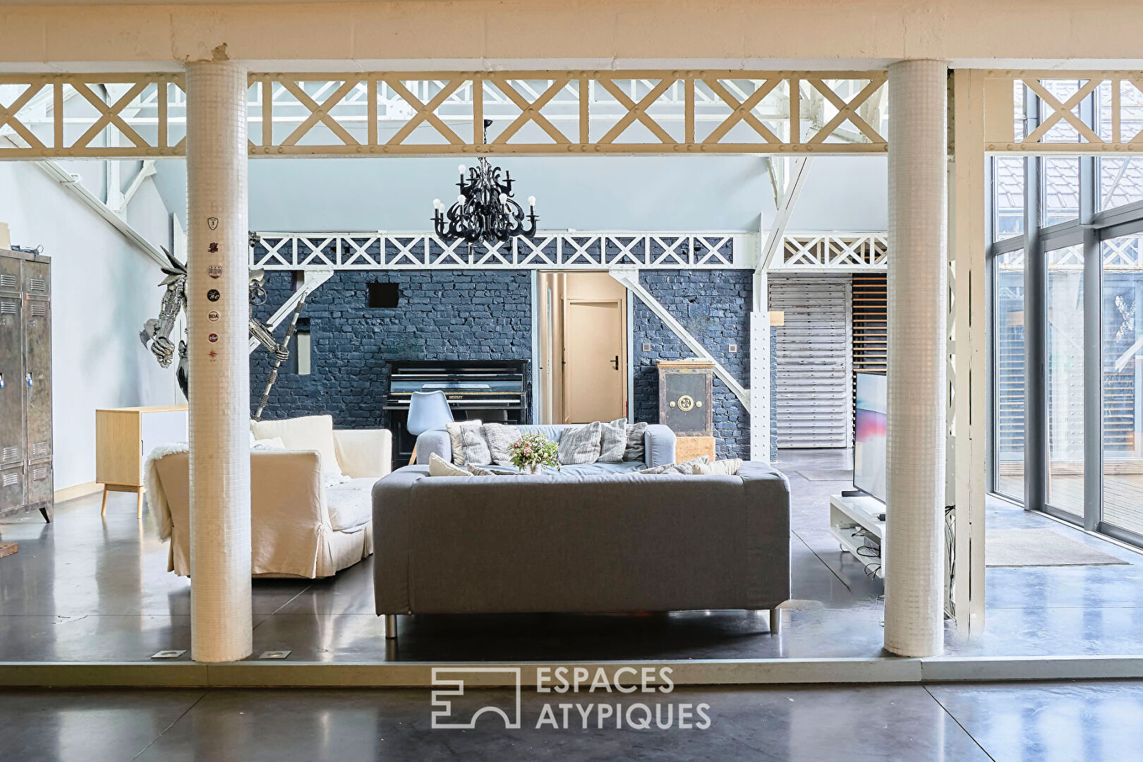 Loft with terrace