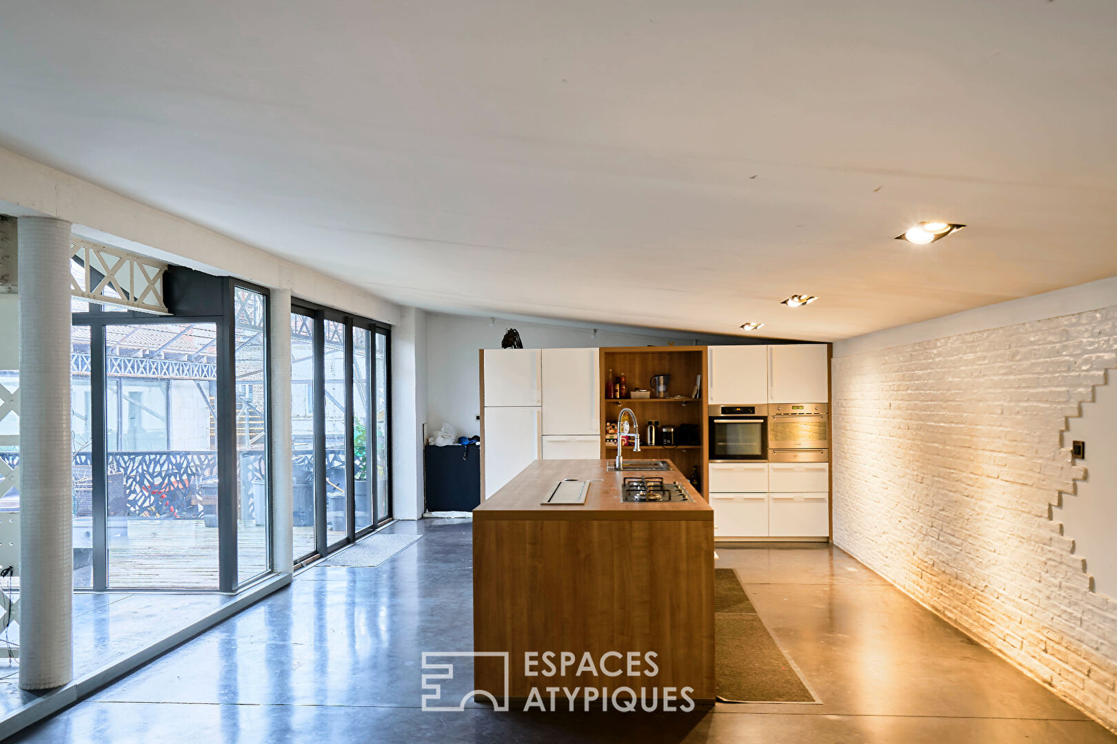 Loft with terrace