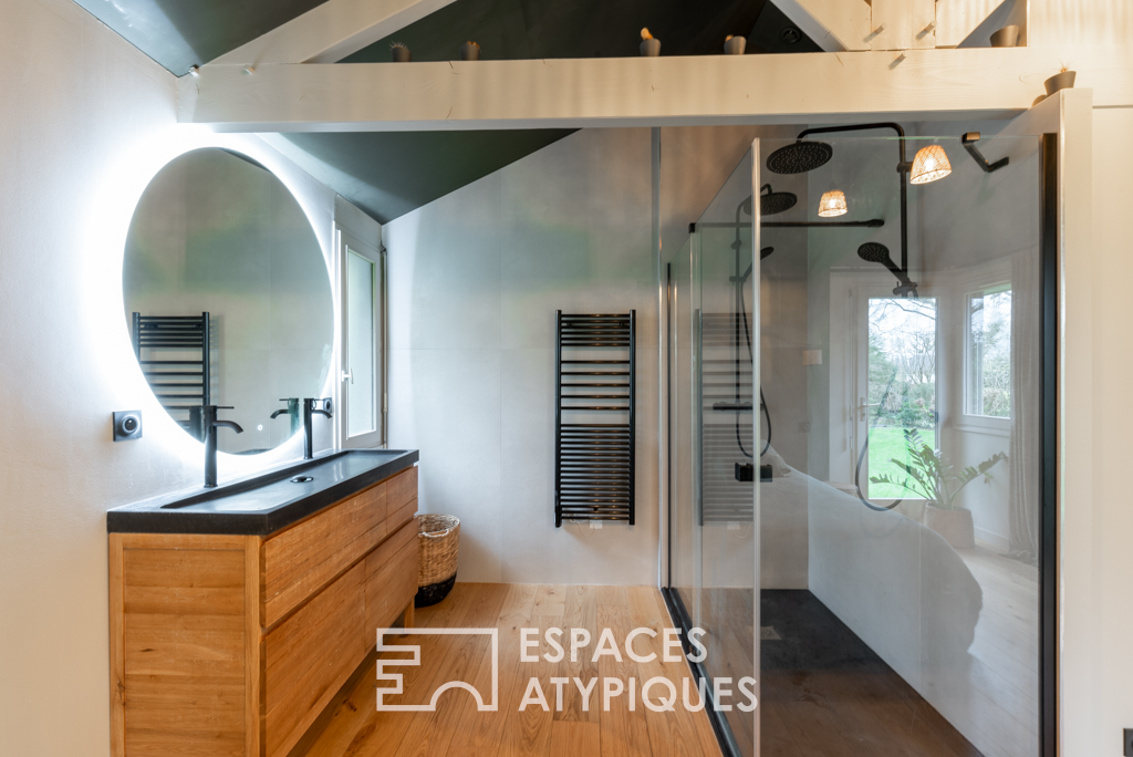 Single-storey architect-designed house 10 minutes north of Rennes