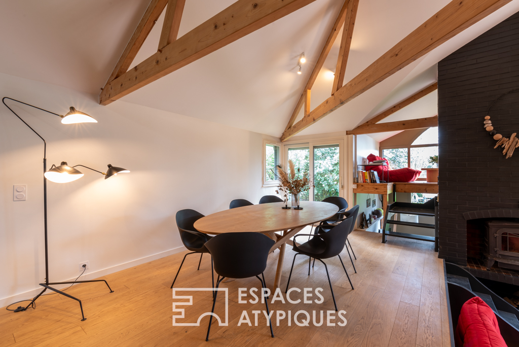 Single-storey architect-designed house 10 minutes north of Rennes